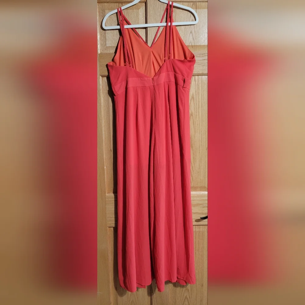 Aaron + Amber Wide Split Leg Jumpsuit - Picture 3 of 7